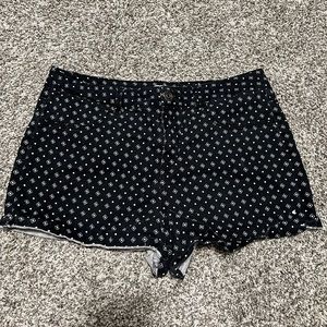 women’s graphic denim shorts